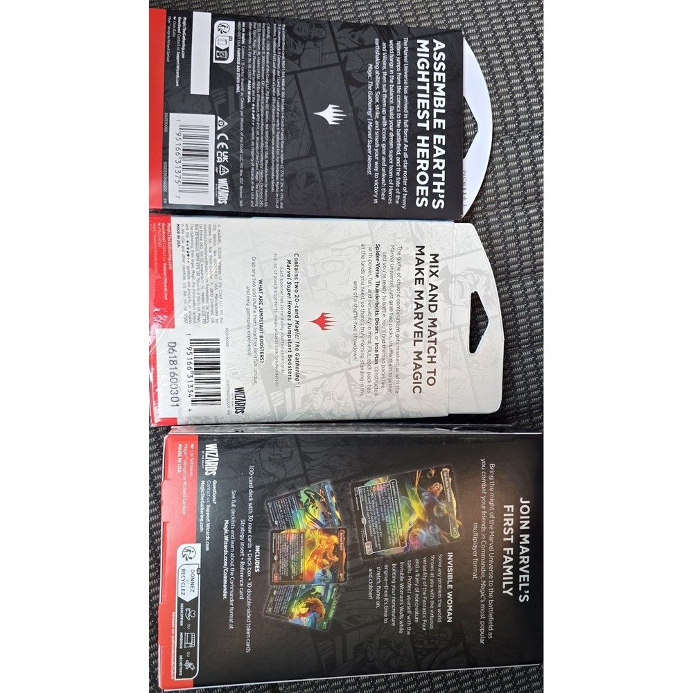 Magic: The Gathering: Marvel Super Heroes Bundle Lot Of 8 New Ready To Ship - Picture 3 of 5